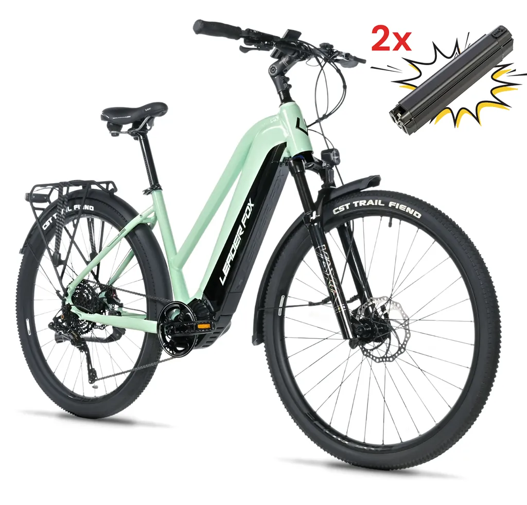 E-BIKE 28" BARNET LADY 20"-2, LIGHT GREEN (M510) KOLA NA PRODEJ