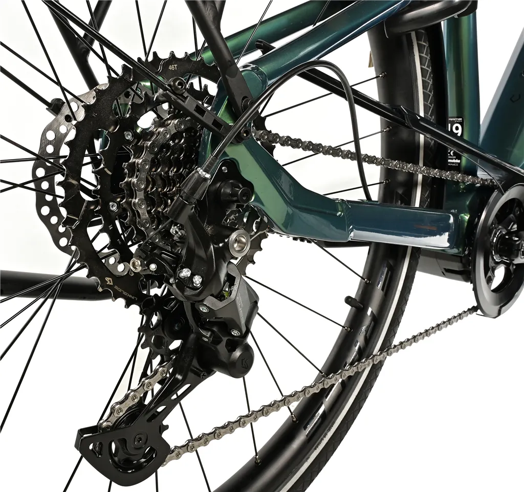 E-BIKE 28" LUCAS GENT 22,5"-1, GREEN BOTTLE (M420) KOLA NA PRODEJ