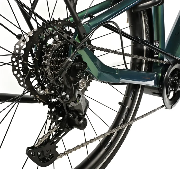 E-BIKE 28" LUCAS GENT 22,5"-1, GREEN BOTTLE (M420)