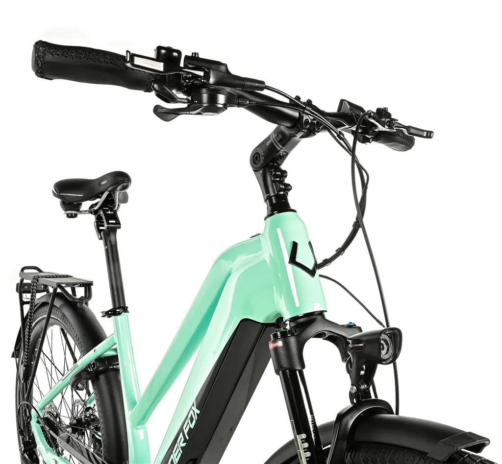 E-BIKE 28" LUCAS LADY 16,5"-1, LIGHT GREEN  (M420) KOLA NA PRODEJ