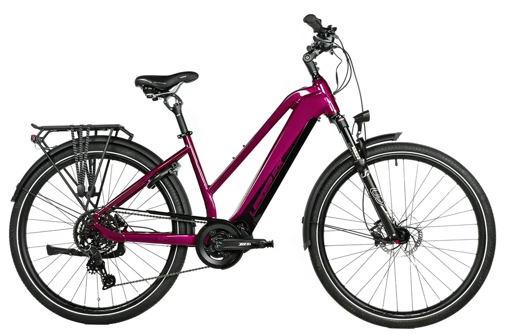 E-BIKE 28" LUCAS LADY 18"-2, VIOLET SHINY (M420) KOLA NA PRODEJ