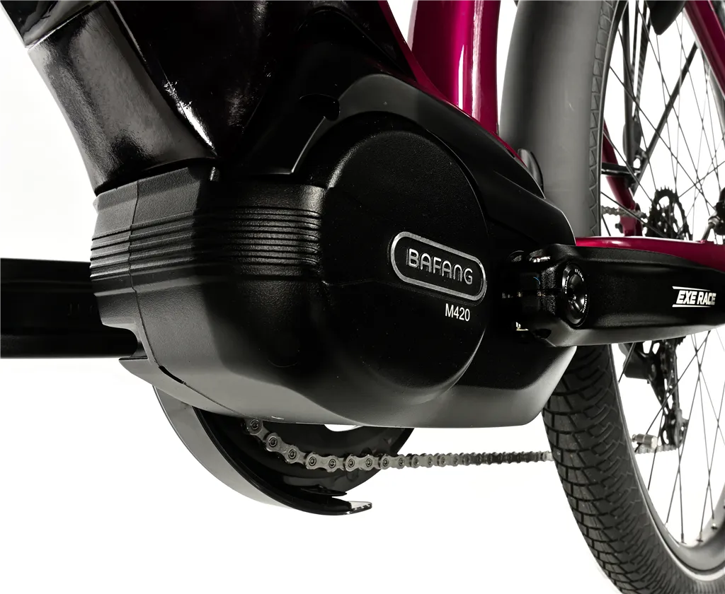 E-BIKE 28" LUCAS LADY 18"-2, VIOLET SHINY (M420) KOLA NA PRODEJ