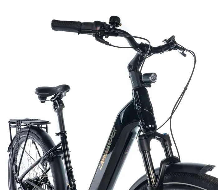 E-BIKE 28" TERTIUM CITY 16,5"-1, BLACK SHINY (M420/NEXUS 8, BELT)