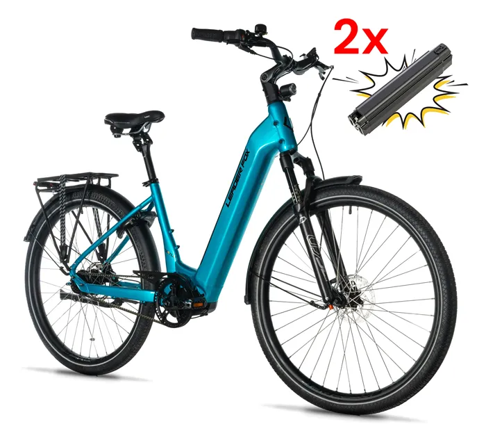 E-BIKE 28" TERTIUM CITY 16,5"-2, BLUE LIGHT (M420/NEXUS 8, BELT)