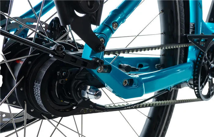 E-BIKE 28" TERTIUM CITY 18"-2, BLUE LIGHT (M420/NEXUS 8, BELT)
