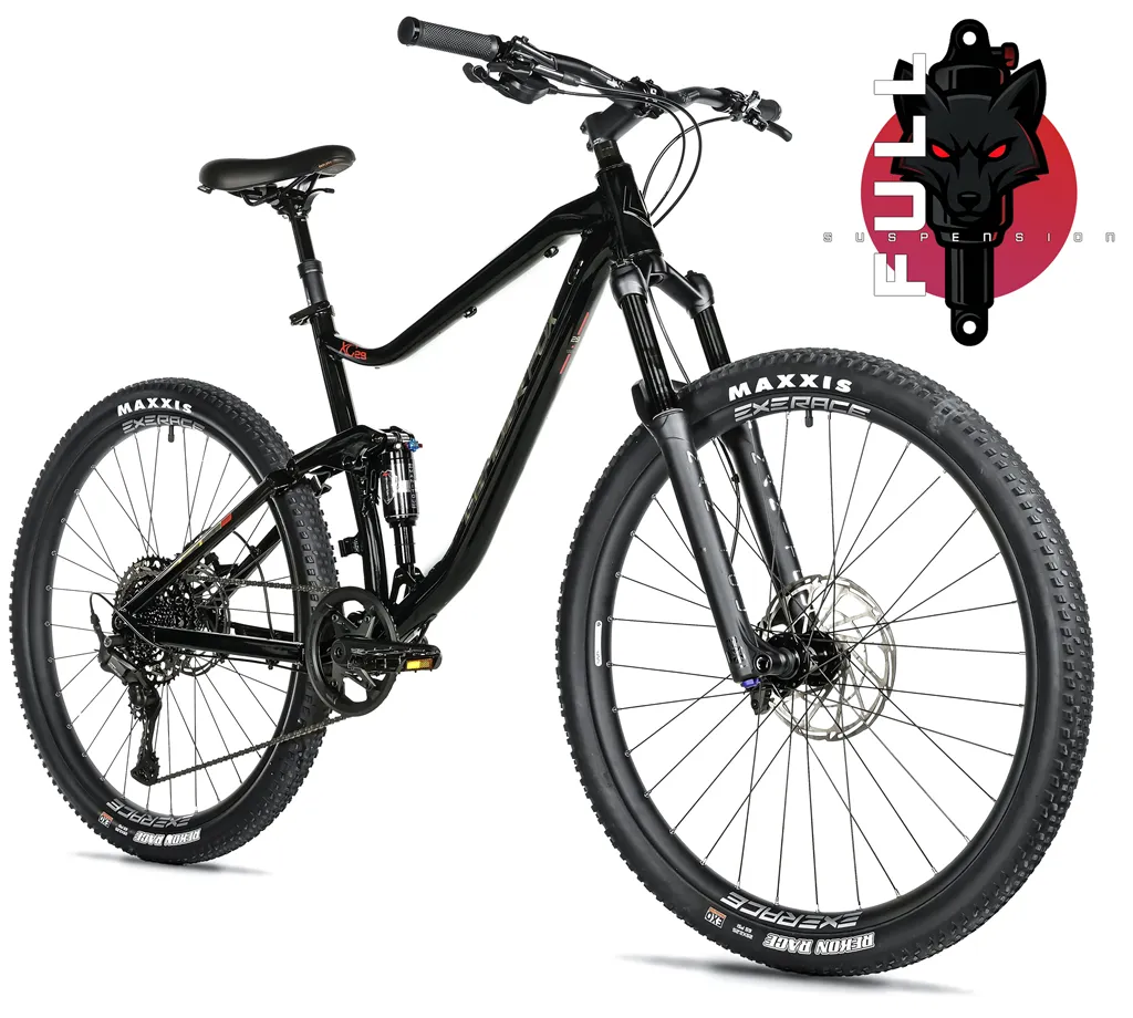 HARPER FULL.SUSP 29", 17,5"-1, BLACK SHINY KOLA NA PRODEJ