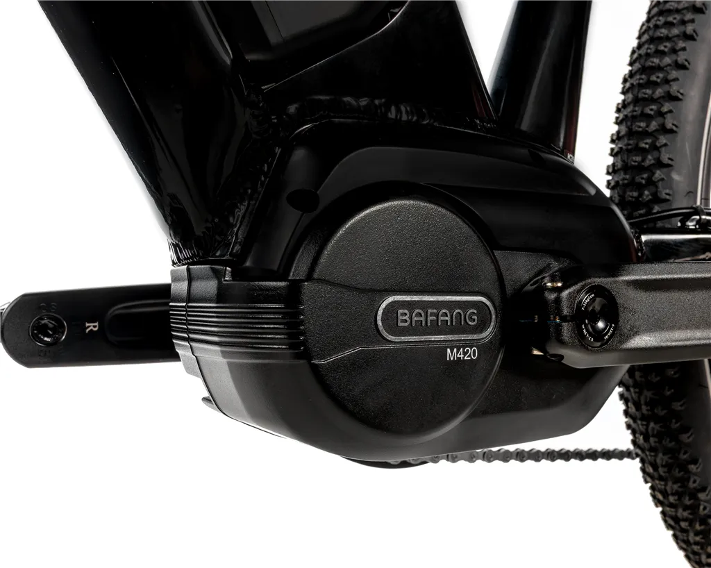 E-BIKE MTB 24" WEENY, BLACK SHINY-2 (M420)