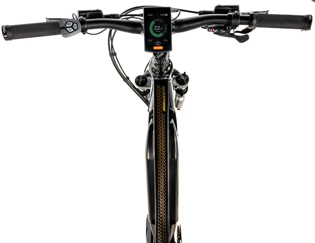 E-BIKE MTB 24" WEENY, BLACK SHINY-2 (M420)