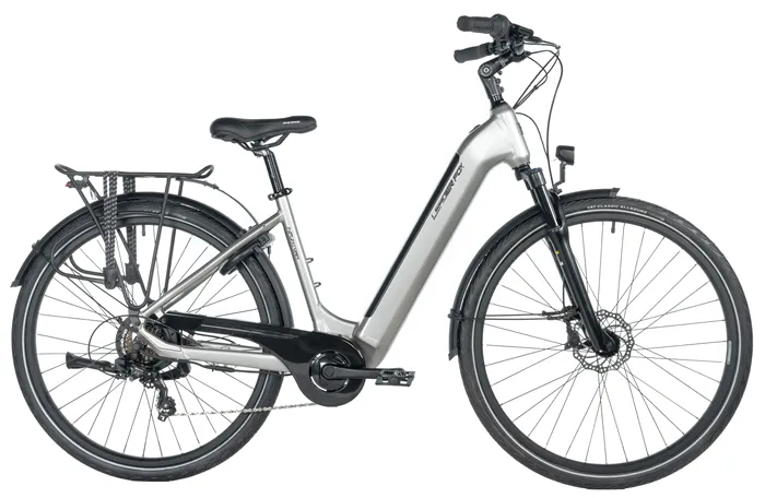 E-BIKE 28" INDUKTORA 20"-3, SILVER (rear motor)