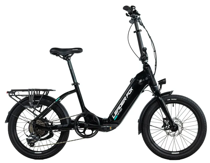 Leader Fox TIFTON 20" - skládací elektrokolo - black shiny