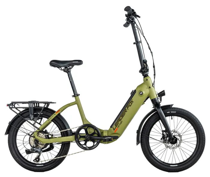 Leader Fox TIFTON 20" - skládací elektrokolo - army green