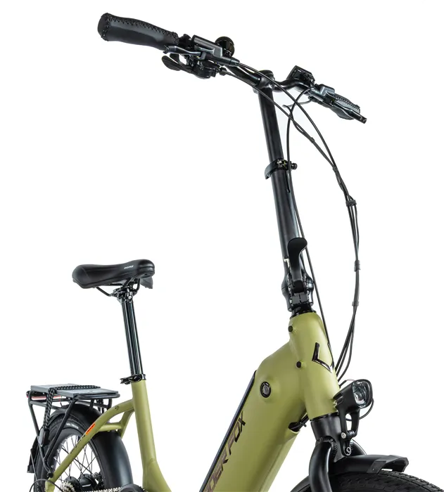 Leader Fox TIFTON 20" - skládací elektrokolo - army green