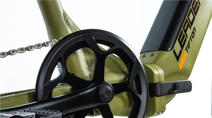 Leader Fox TIFTON 20" - skládací elektrokolo - army green