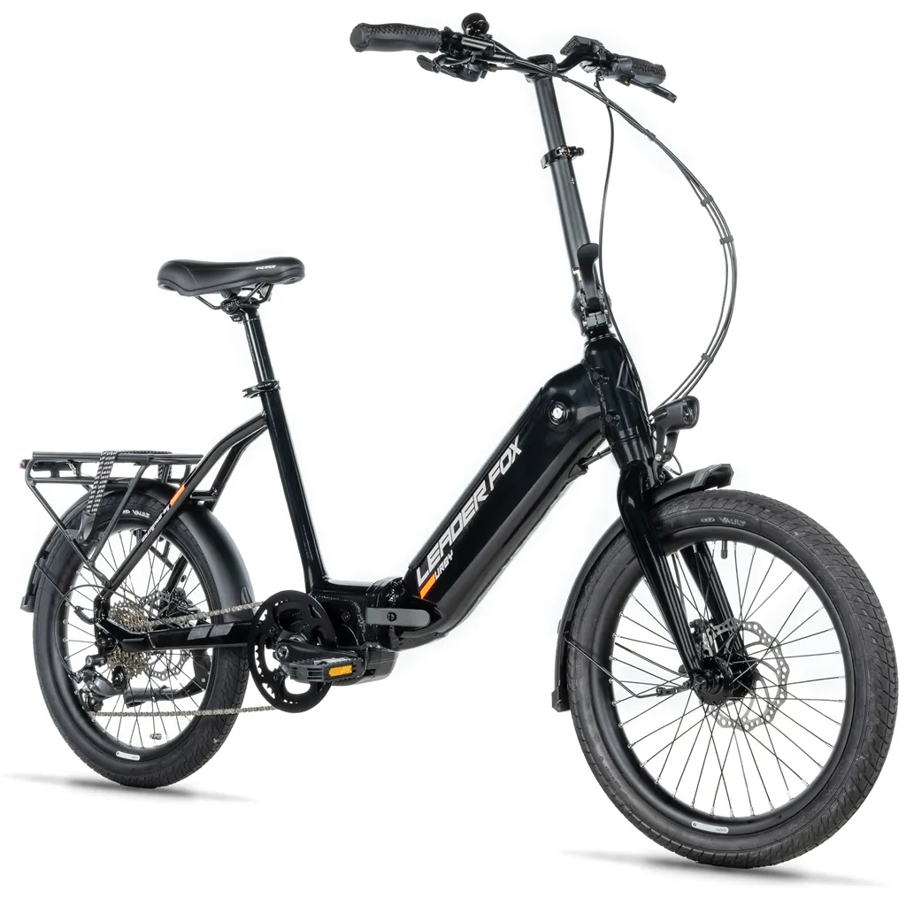 E-BIKE 20" URBY-1, BLACK SHINY (FR5/M420)