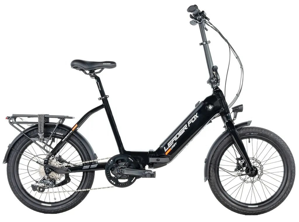 E-BIKE 20" URBY-1, BLACK SHINY (FR5/M420)
