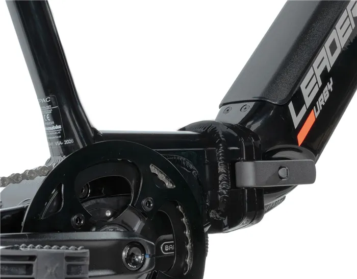 Skládací elektrokolo E-BIKE 20" URBY-1, BLACK SHINY (FR5/M420)