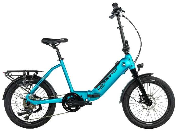 Skládací elektrokolo E-BIKE 20" URBY-2, BLUE LIGHT (FR5/M420)