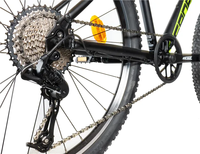 MXC GENT 18"-1, BLACK MATT/GREEN (9 SPEED)