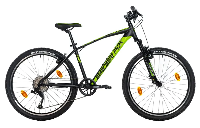 MXC GENT 20"-1,  BLACK MATT/GREEN (9 SPEED)