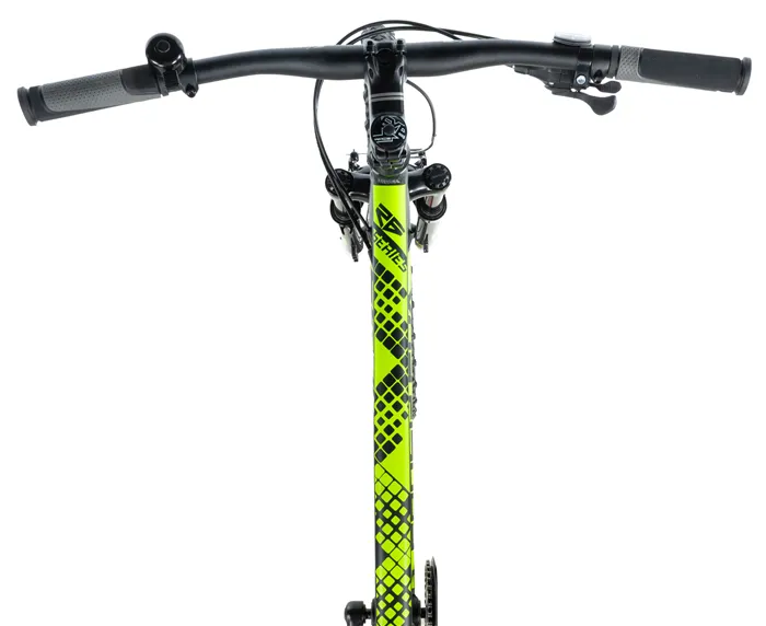 MXC GENT 20"-1,  BLACK MATT/GREEN (9 SPEED)