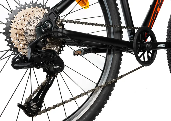 MXC GENT 20"-2, BLACK MATT/ORANGE (9 SPEED)