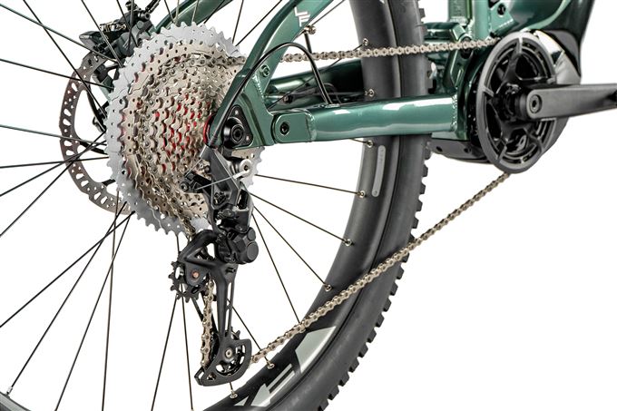 E-BIKE AYRA FULL.SUSP 29", 19,5"-4, GREEN BOTTLE (PANASONIC)