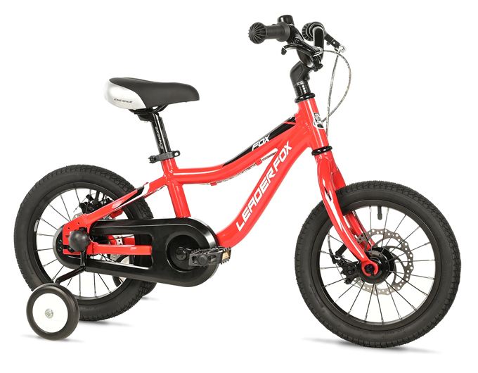FOX UNI 16"-1, RED (CHAIN, DISC BRAKE)