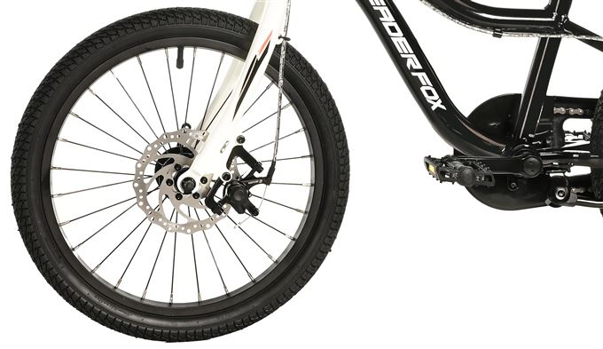 FOX UNI 18"-2, BLACK (CHAIN)