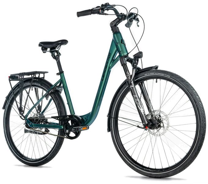 CITY BIKE ESCALANTE 28", GREEN BOTTLE 18"-2 (NEXUS 8SPEED, BELT)
