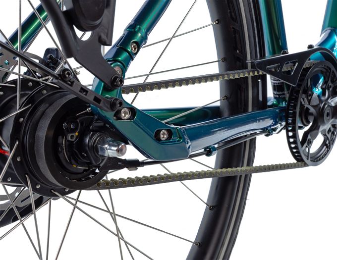CITY BIKE ESCALANTE 28", GREEN BOTTLE 18"-2 (NEXUS 8SPEED, BELT)