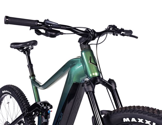 E-BIKE AYRA FULL.SUSP 29", 21,5"-1, GREEN BOTTLE (PANASONIC)