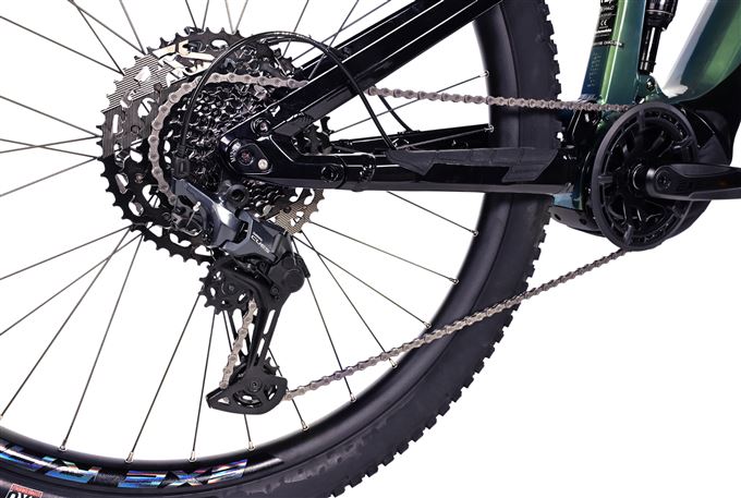 E-BIKE AYRA FULL.SUSP 29", 21,5"-1, GREEN BOTTLE (PANASONIC)