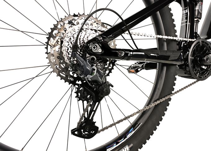 E-BIKE AYRA FULL.SUSP 29", 17,5"-2, BLACK SHINY (PANASONIC)