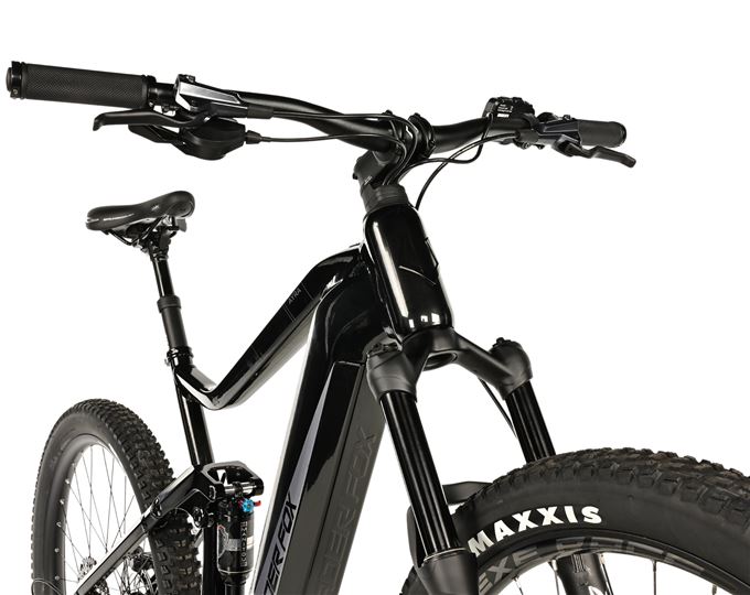 E-BIKE AYRA FULL.SUSP 29", 21,5"-2, BLACK SHINY (PANASONIC)