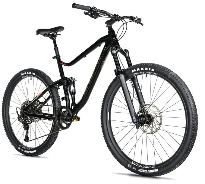 HARPER FULL.SUSP 29", 19,5"-1, BLACK SHINY