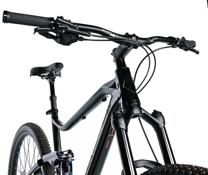 HARPER FULL.SUSP 29", 19,5"-1, BLACK SHINY