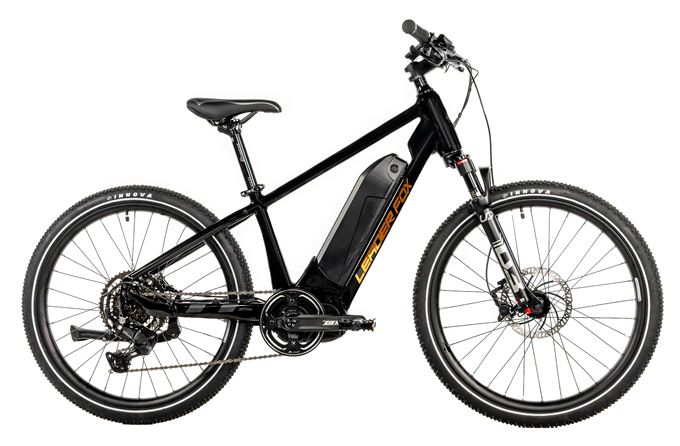 E-BIKE MTB 24" WEENY, BLACK SHINY-2 (M420)
