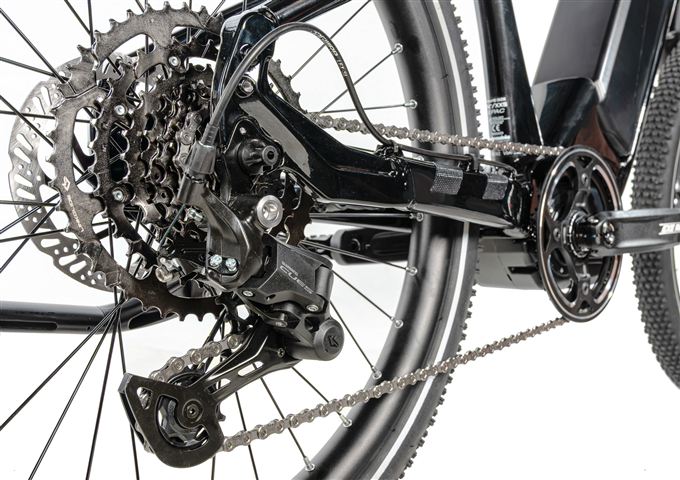 E-BIKE MTB 24" WEENY, BLACK SHINY-2 (M420)