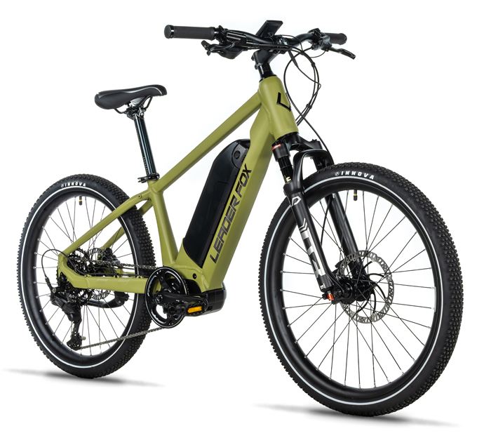 E-BIKE MTB 24" WEENY, ARMY GREEN-3 (M420) KOLA NA PRODEJ