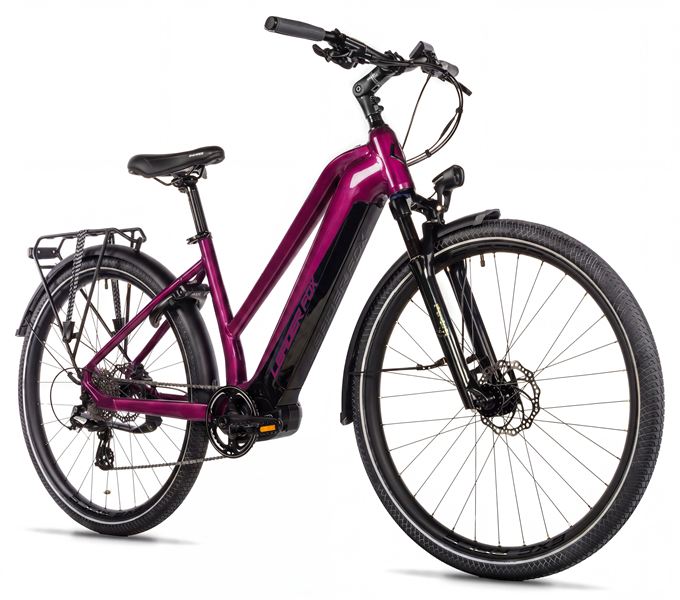 E-BIKE 28" EXETER LADY 18"-2, VIOLET SHINY (M420) KOLA NA PRODEJ