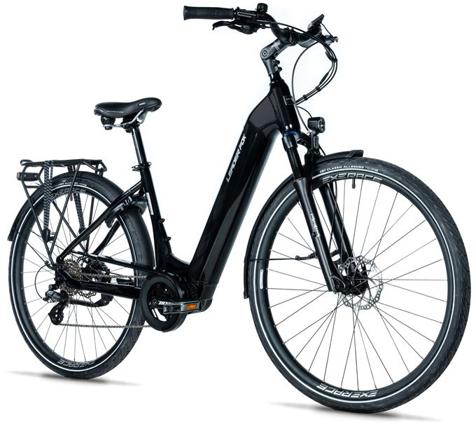 E-BIKE 28" SAGA CITY 16,5"-1, BLACK SHINY (MODEST) KOLA NA PRODEJ