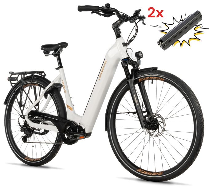 E-BIKE 28" VIVALO 20"-2, WHITE SHINY (M420) KOLA NA PRODEJ