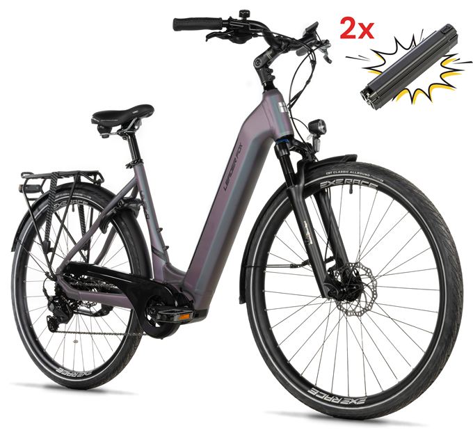 E-BIKE 28" VIVALO 20"-3, GREY CHANGING (M420) KOLA NA PRODEJ