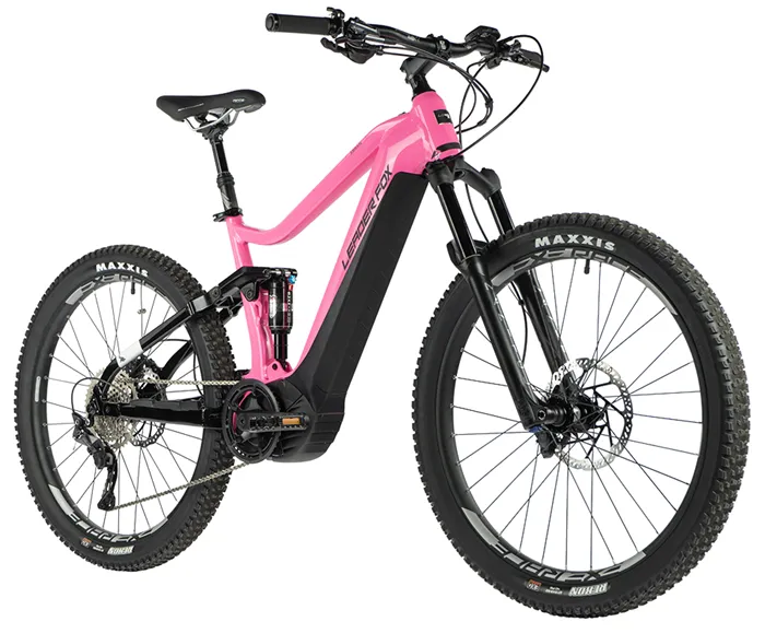 E-BIKE ARRAN FULL SUSP. 27,5", 19,5"-3, PINK SHINY (PANASONIC)