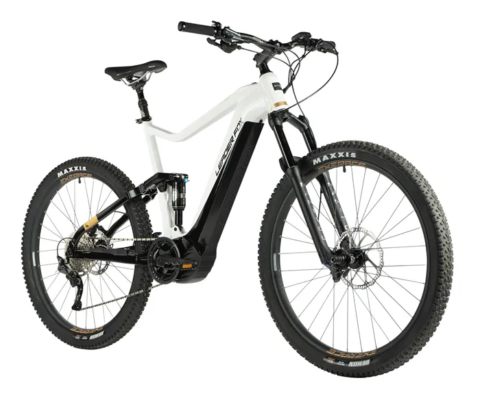 E-BIKE ARRAN FULL SUSP. 29", 21,5"-1, WHITE SHINY (PANASONIC)