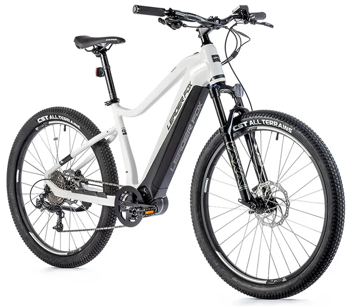 E-BIKE SWAN GENT 27,5", 17,5"-1, WHITE SHINY (MODEST)