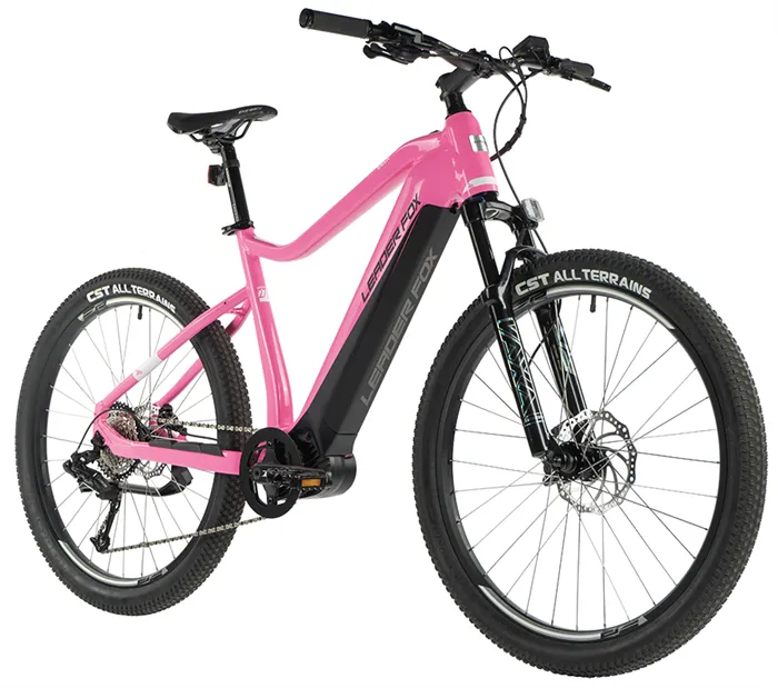 E-BIKE SWAN GENT 27,5", 17,5"-3, PINK SHINY (MODEST)