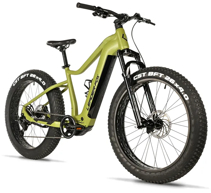 E-BIKE 26" BRAGA,FAT BIKE,20"-1, ARMY GREEN (M510)