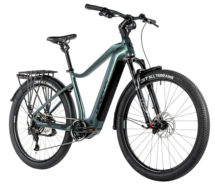 E-BIKE 28" BEND GENT CROSS 20,5"-2, GREEN BOTTLE (M510)