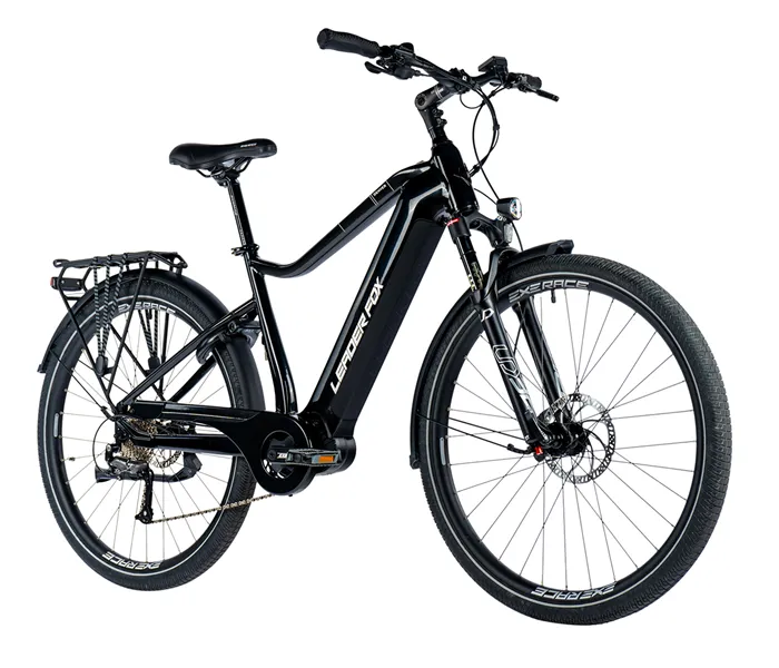 E-BIKE 28" DENVER GENT 17,5"-1, BLACK SHINY (M300)